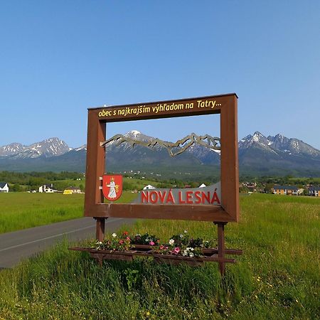 Apartman Tatry Nová Lesná Екстериор снимка